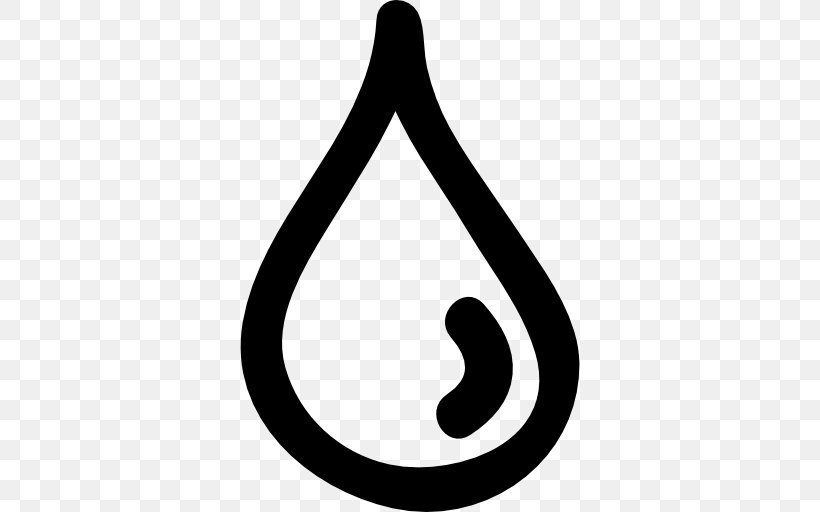 Drop Drawing Water Clip Art, PNG, 512x512px, Drop, Area, Black And White, Brand, Drawing Download Free