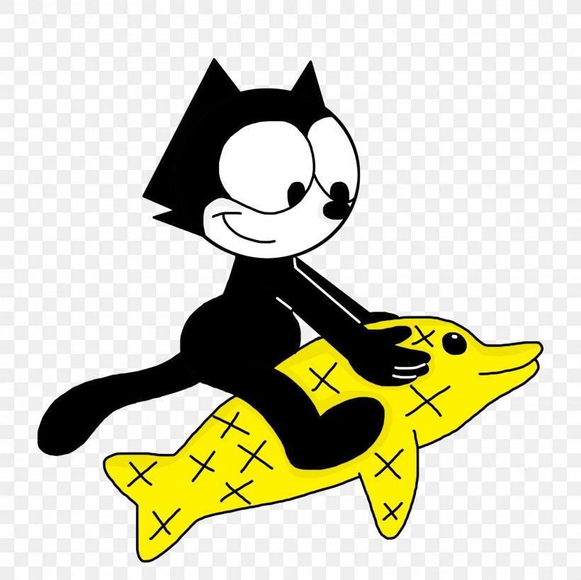 Felix The Cat Tail Cartoon Character, PNG, 1600x1600px, Cat, Art, Artwork, Black, Black And White Download Free