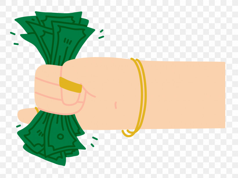 Hand Holding Cash Hand Cash, PNG, 2500x1873px, Hand, Behavior, Cartoon, Cash, Hm Download Free