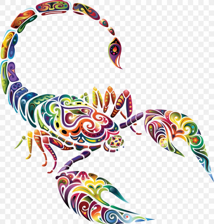 Scorpion Tattoo Zodiac Astrological Sign, PNG, 955x1000px, Scorpion, Art, Astrological Sign, Astrology, Body Jewelry Download Free