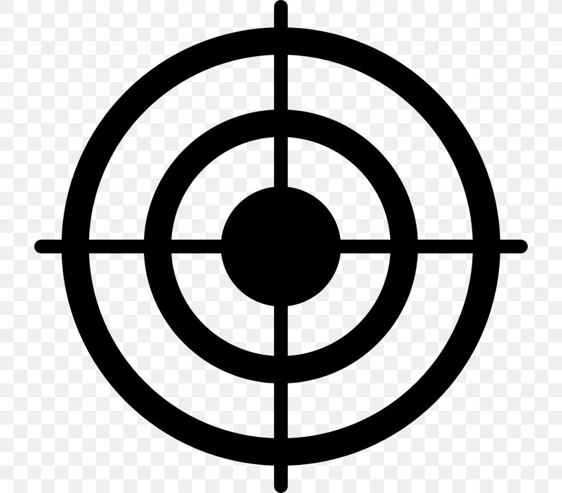 Shooting Target Target Corporation Bullseye Clip Art, PNG, 720x720px, Shooting Target, Advertising, Area, Black And White, Bullseye Download Free