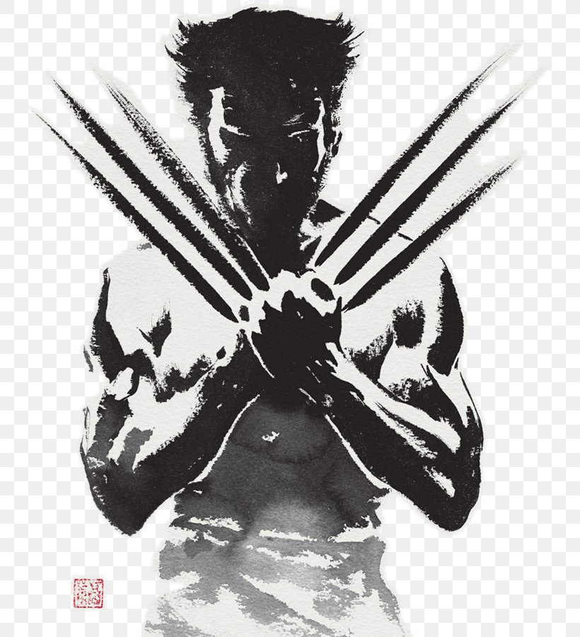 Wolverine X-23 Film Poster Film Poster, PNG, 753x900px, Wolverine, Actor, Black And White, Cold Weapon, Fictional Character Download Free