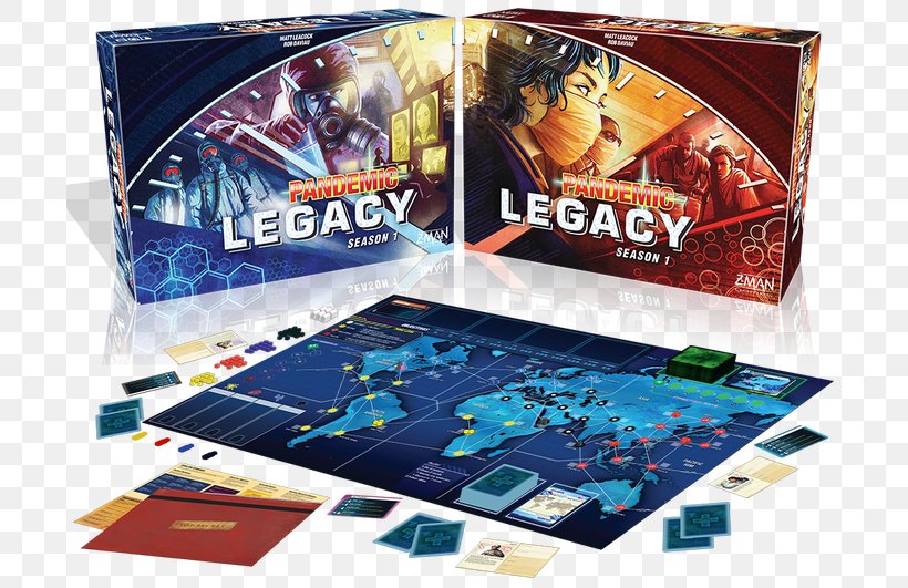 Z-Man Games Pandemic Legacy: Season 1 Legacy Game Board Game, PNG, 700x531px, Pandemic, Board Game, Cooperative Board Game, Cooperative Gameplay, Devir Pandemic Legacy Season 1 Download Free