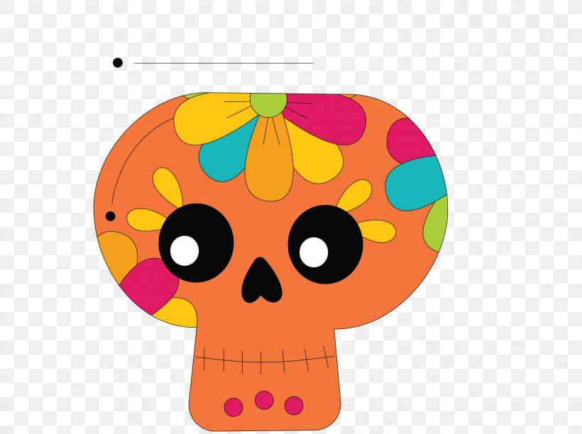 Calavera La Calavera Catrina Sugar Skull, PNG, 3000x2240px, Calavera, Biology, La Calavera Catrina, Science, Sugar Skull Download Free