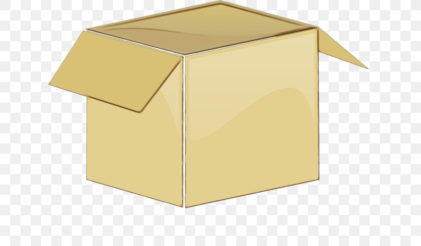 Yellow Box Shipping Box Carton Package Delivery, PNG, 679x480px, Watercolor, Box, Carton, Package Delivery, Packaging And Labeling Download Free