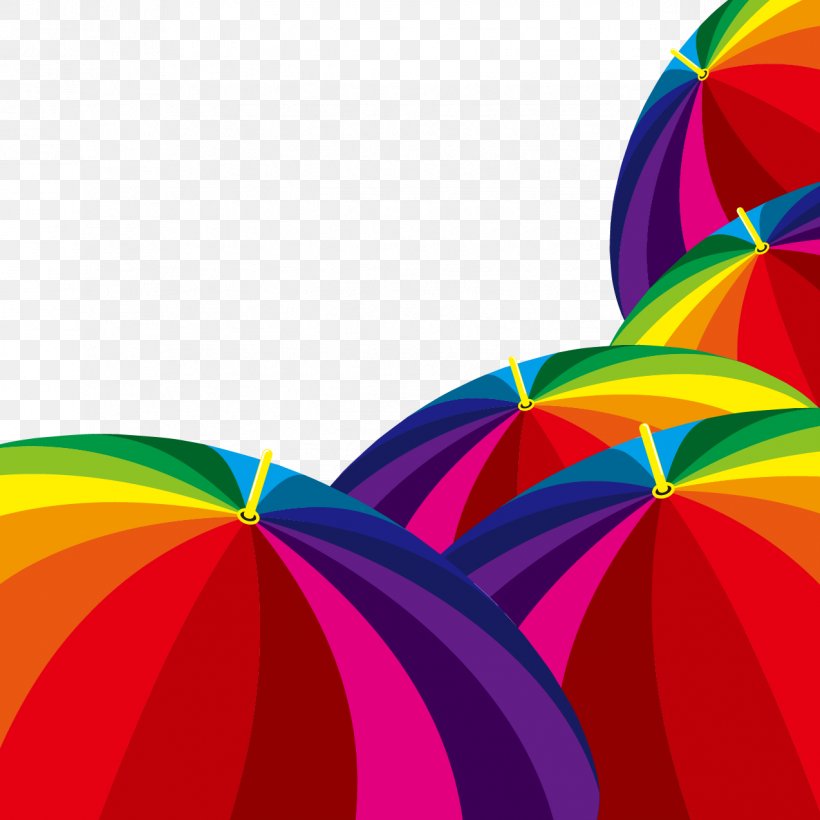 Light Umbrella Color Clip Art, PNG, 1274x1274px, Light, Blue, Color, Flat Design, Magenta Download Free