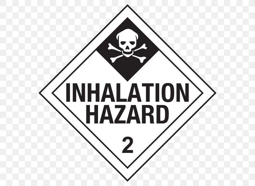 Logo Gas Toxicity Hazard Symbol Sign, PNG, 600x600px, Logo, Area, Black, Black And White, Brand Download Free