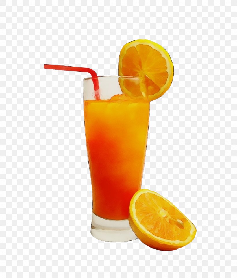 Orange Drink Juice Drink Rum Swizzle Planter's Punch, PNG, 895x1049px, Watercolor, Cocktail Garnish, Drink, Fuzzy Navel, Hurricane Download Free