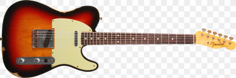 Fender Telecaster Custom Sunburst Guitar Fender Custom Shop, PNG, 2400x799px, Fender Telecaster, Acoustic Electric Guitar, Acoustic Guitar, Electric Guitar, Electronic Musical Instrument Download Free