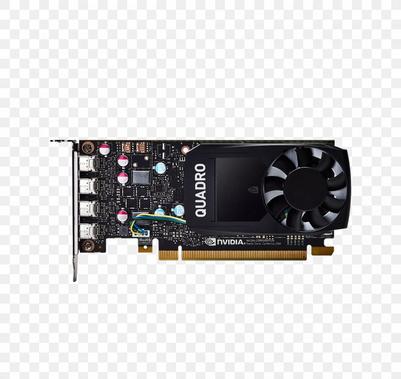 Graphics Cards & Video Adapters NVIDIA Quadro P600 GDDR5 SDRAM Graphics Processing Unit PCI Express, PNG, 1200x1133px, Graphics Cards Video Adapters, Cable, Computer Component, Digital Visual Interface, Displayport Download Free