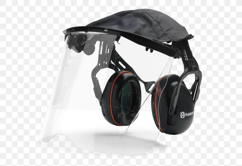 Visor Earmuffs Personal Protective Equipment Husqvarna Group Poly, PNG, 680x564px, Visor, Audio, Audio Equipment, Brushcutter, Chainsaw Download Free