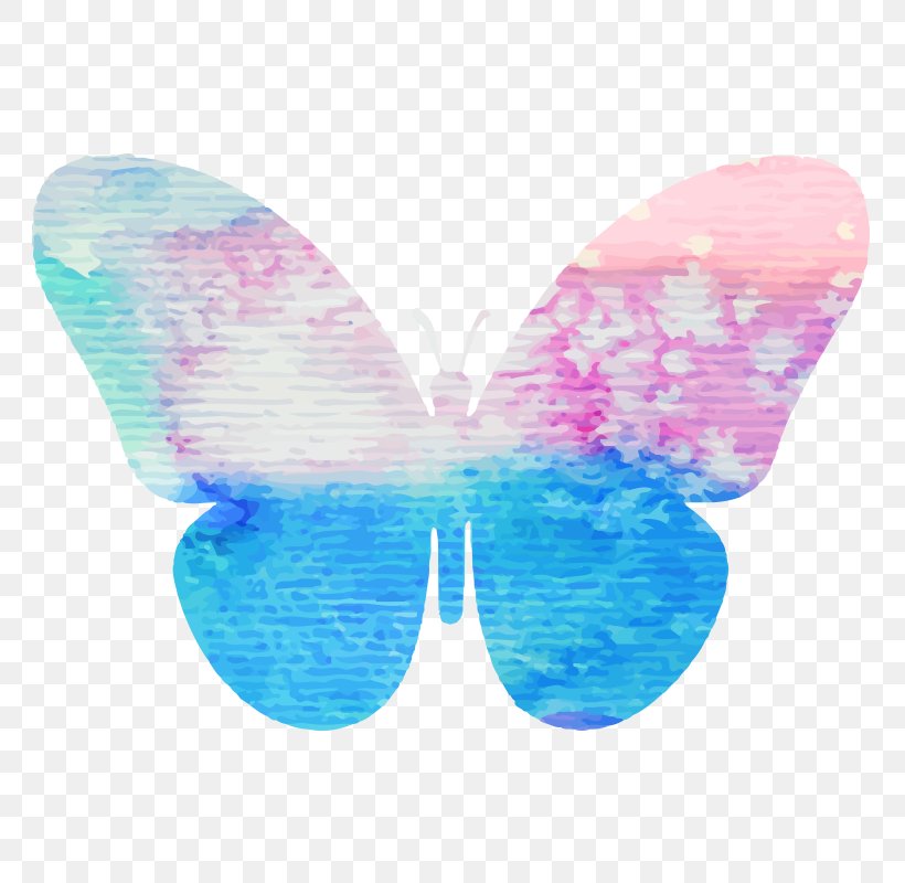 Watercolor Painting Butterfly Image Watercolor Color, PNG, 800x800px, Watercolor Painting, Blue, Borboleta, Butterfly, Color Download Free