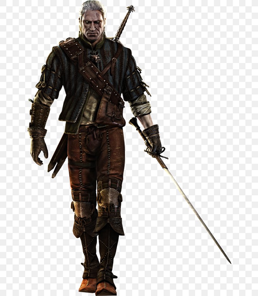 Geralt Of Rivia The Witcher 2: Assassins Of Kings The Witcher 3: Wild Hunt Lesser Evil, PNG, 652x940px, Geralt Of Rivia, Action Figure, Andrzej Sapkowski, Armour, Art Download Free