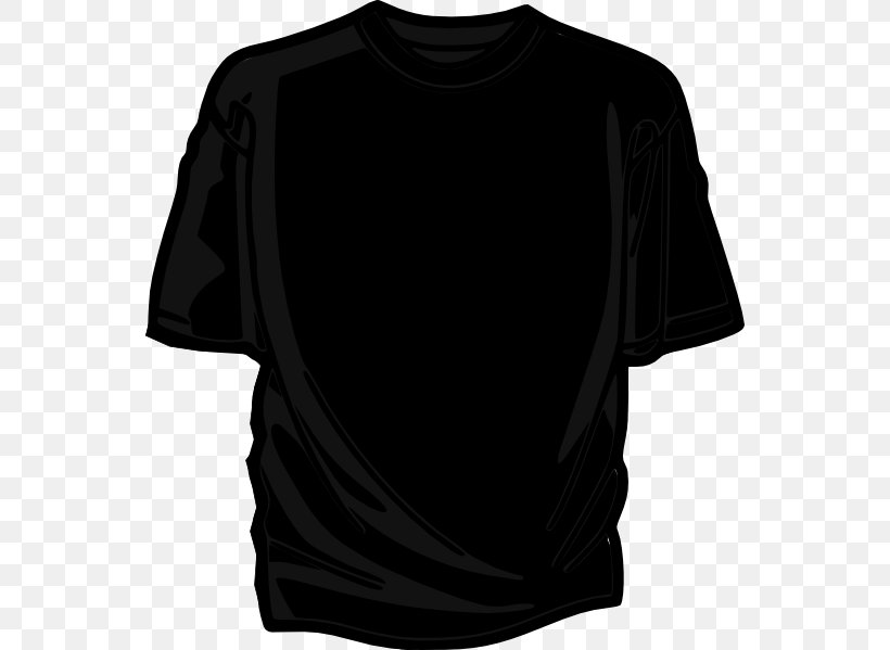 T-shirt Polo Shirt Clip Art, PNG, 552x599px, Tshirt, Active Shirt, Black, Brand, Clothing Download Free