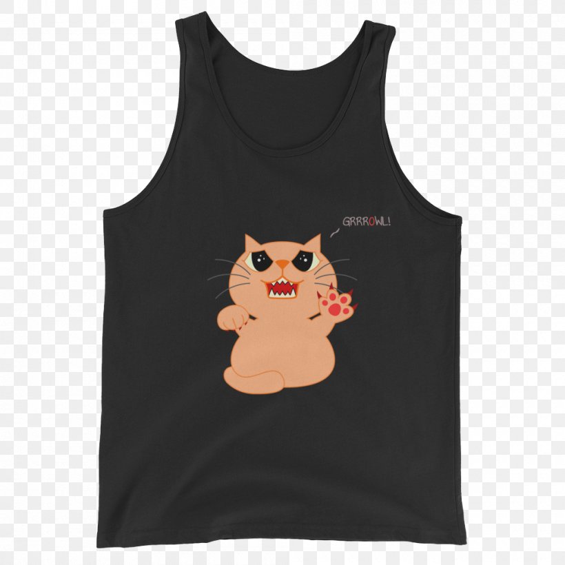 T-shirt Sleeveless Shirt Clothing Top, PNG, 1000x1000px, Tshirt, Active Tank, Baby Toddler Onepieces, Black, Brown Download Free