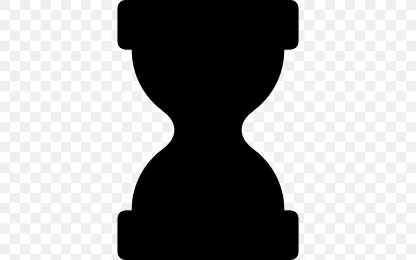 Hourglass, PNG, 512x512px, Hourglass, Black, Black And White, Clock, Cursor Download Free