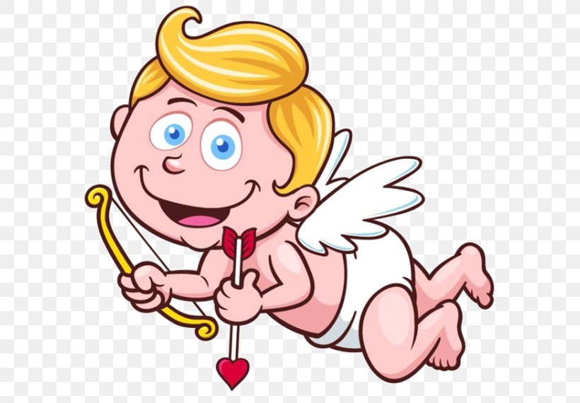 Cupid Drawing Royalty-free, PNG, 600x570px, Watercolor, Cartoon, Flower, Frame, Heart Download Free