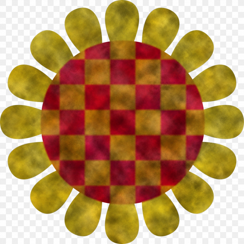 Yellow Circle Symmetry Pattern Magenta, PNG, 2835x2835px, Sunflower, Cartoon, Circle, Games, Magenta Download Free