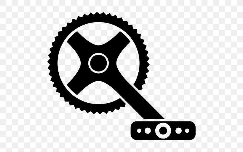 Clip Art Bicycle Cranks Bicycle Pedals, PNG, 512x512px, Bicycle Cranks, Automotive Engine Timing Part, Bicycle, Bicycle Drivetrain Part, Bicycle Part Download Free