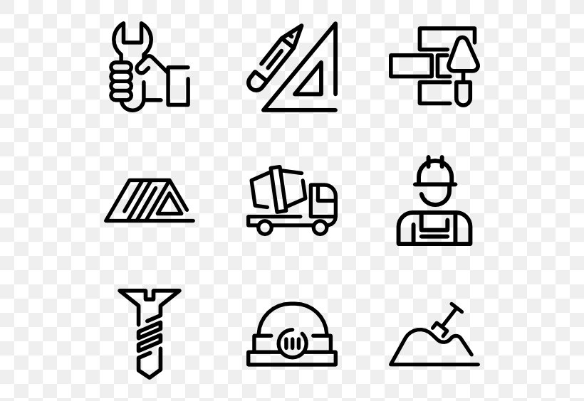 Building Line, PNG, 600x564px, Symbol, Architectural Engineering, Area, Black, Black And White Download Free