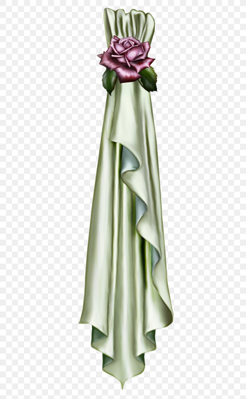 Green Dress Clothing Gown Figurine, PNG, 563x1332px, Green, Aline, Clothing, Costume Design, Dress Download Free