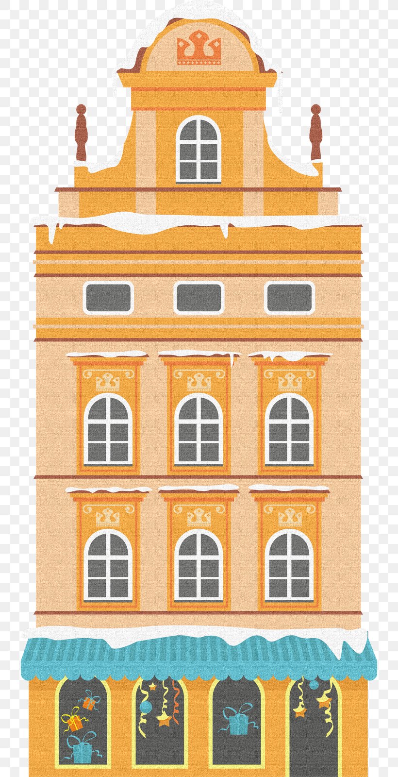 Paper Building House Clip Art, PNG, 734x1600px, Paper, Apartment, Art, Building, Cartoon Download Free