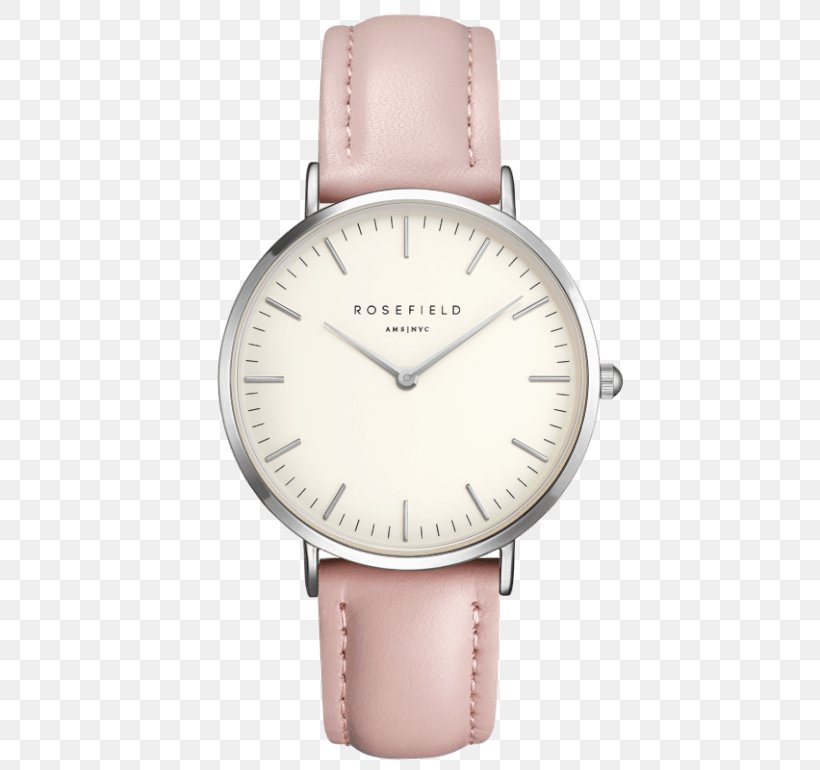 Rosefield The Bowery Watch Jewellery Pink Strap, PNG, 770x770px, Rosefield The Bowery, Beige, Bracelet, Gold, Jewellery Download Free