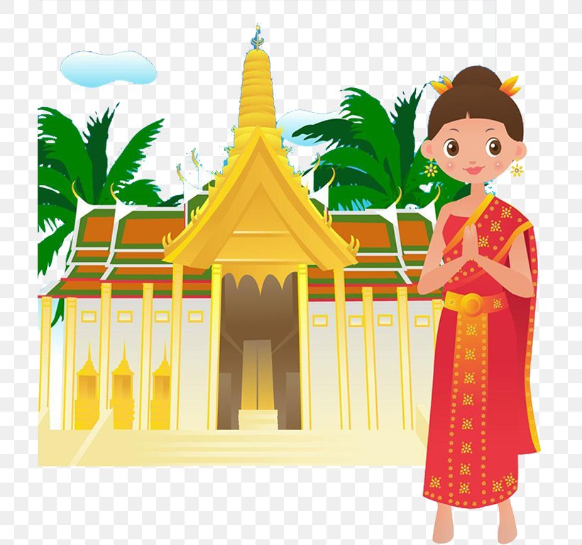 Wat Mongkolratanaram Thailand Temple, PNG, 715x768px, Wat Mongkolratanaram, Art, Cartoon, Coreldraw, Pptx Download Free