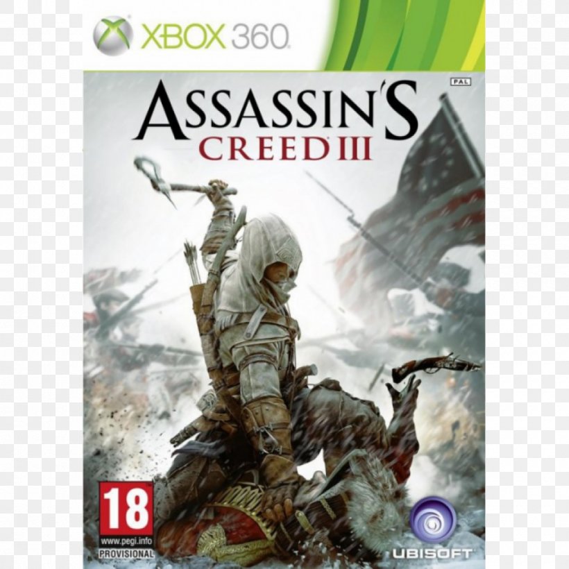 Assassin's Creed III Xbox 360 Assassin's Creed IV: Black Flag Call Of Duty: Black Ops II, PNG, 1000x1000px, Xbox 360, Call Of Duty Black Ops Ii, Pc Game, Platinum Hits, Playstation 3 Download Free