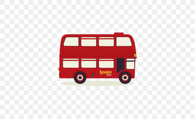 London Double-decker Bus Illustration, PNG, 500x500px, London, Area, Brand, Bus, Car Download Free