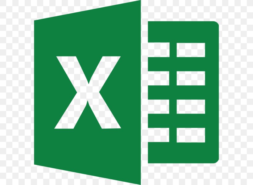Microsoft Excel, PNG, 600x600px, Microsoft Excel, Area, Brand, Green, Logo Download Free