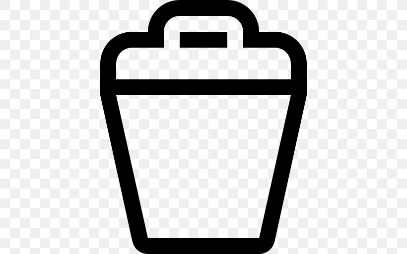 Rubbish Bins & Waste Paper Baskets Recycling Bin, PNG, 512x512px, Rubbish Bins Waste Paper Baskets, Black And White, Bucket, Compost, Food Waste Download Free