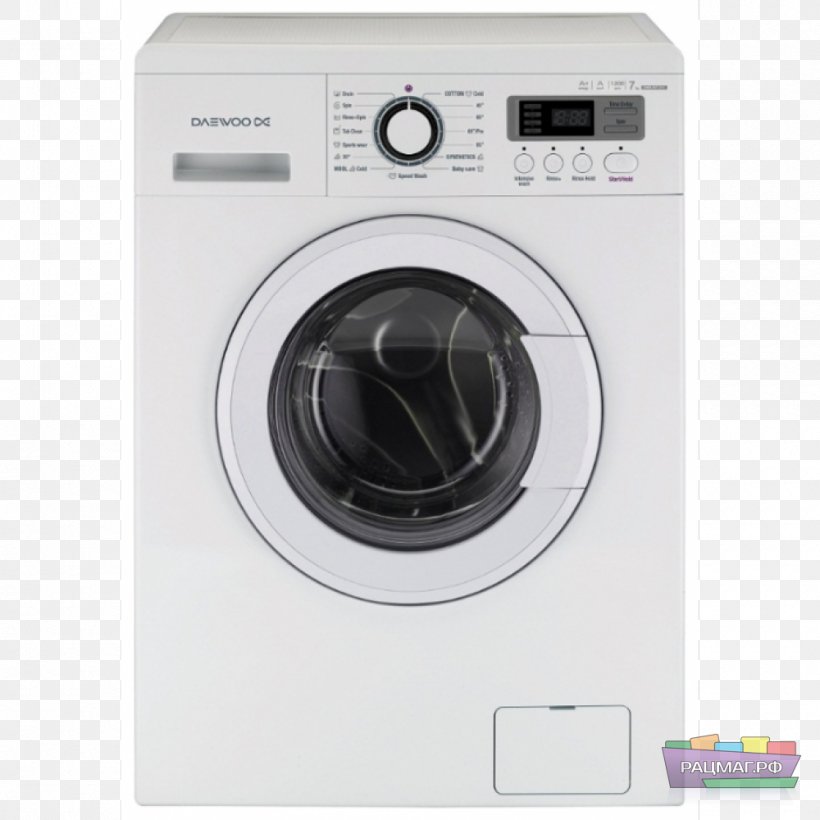 Washing Machines Daewoo Electronics Price, PNG, 1000x1000px, Washing Machines, Artikel, Clothes Dryer, Daewoo, Daewoo Electronics Download Free