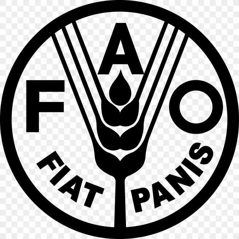 Food And Agriculture Organization Logo United Nations, PNG, 1714x1714px, Food And Agriculture Organization, Agriculture, Area, Black And White, Brand Download Free
