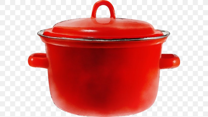 Lid Red Stock Pot Cookware And Bakeware Ceramic, PNG, 600x462px, Watercolor, Ceramic, Cookware And Bakeware, Crock, Dutch Oven Download Free
