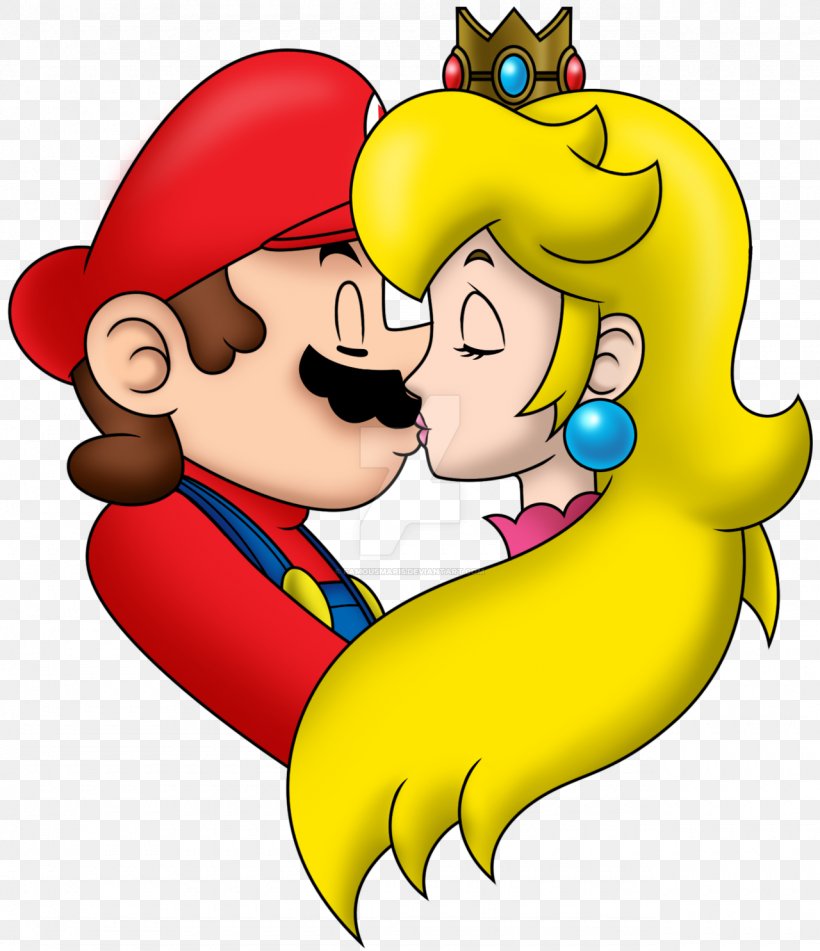 Princess Peach Paper Mario Kiss Art, PNG, 1280x1485px, Watercolor, Cartoon, Flower, Frame, Heart Download Free