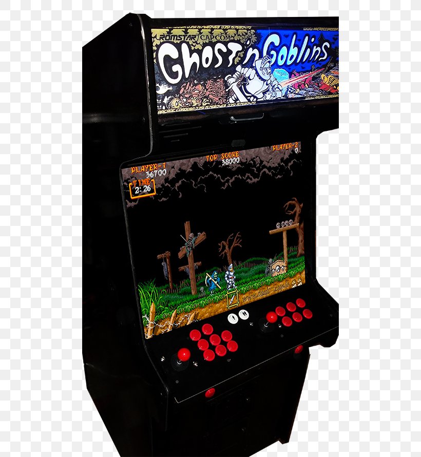 Arcade Cabinet Ghouls 'n Ghosts Arcade Game Amusement Arcade, PNG, 500x890px, Arcade Cabinet, Amusement Arcade, Arcade Game, Electronic Device, Games Download Free
