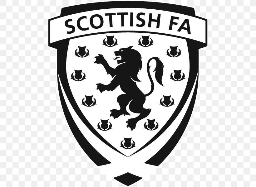 Scotland National Football Team Scottish Cup Logo Hampden Park, PNG, 515x600px, Scotland National Football Team, Area, Artwork, Black, Black And White Download Free