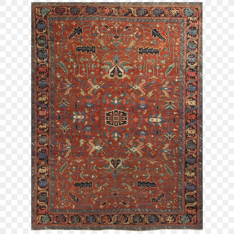 Carpet Heris Heriz Rug Pile Oriental Rug, PNG, 1200x1200px, Carpet, Antique, Area, Brown, Flooring Download Free