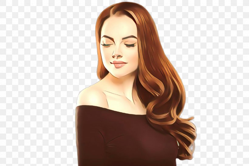 Hair Face Wig Hairstyle Brown, PNG, 2448x1635px, Cartoon, Beauty, Blond, Brown, Brown Hair Download Free