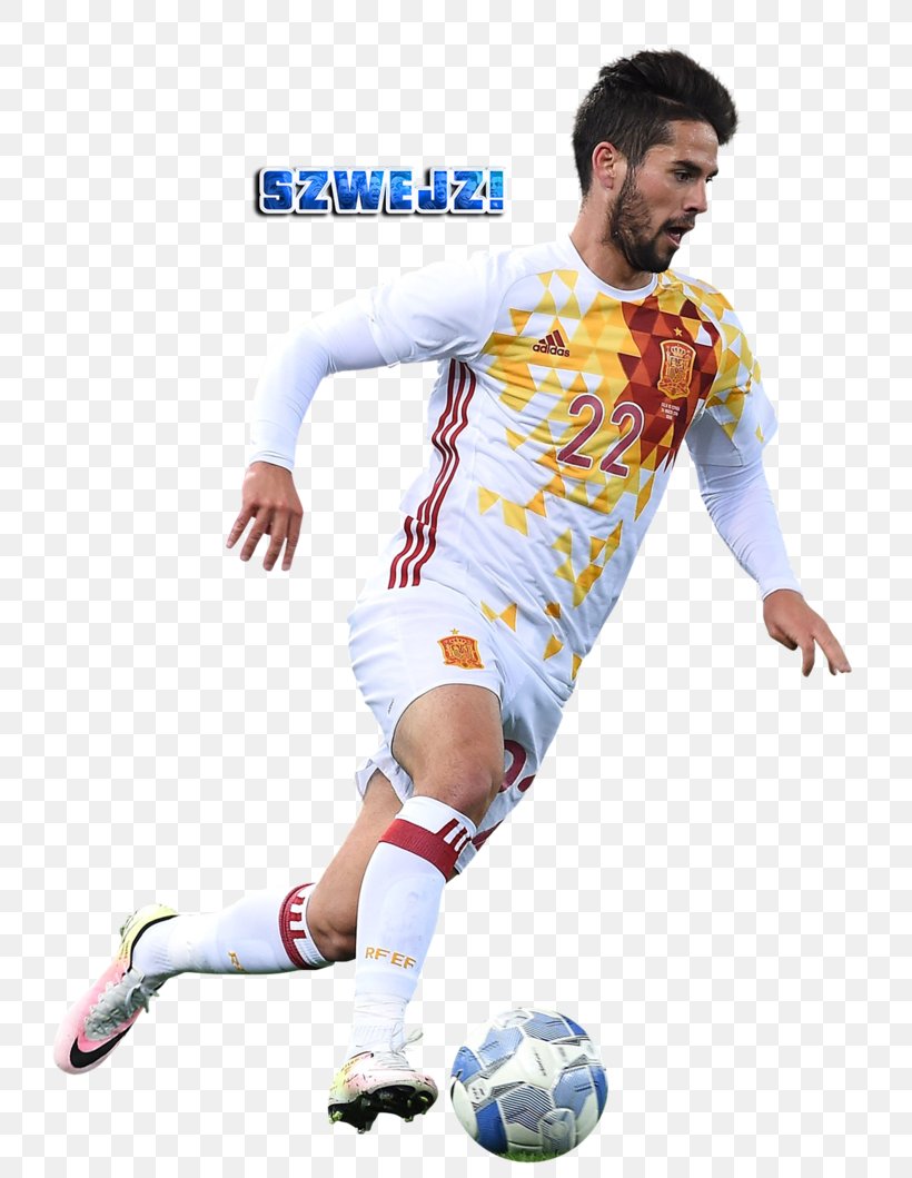 Isco Spain National Football Team Football Player Sport, PNG, 755x1059px, Isco, Antoine Griezmann, Ball, Clothing, Football Download Free