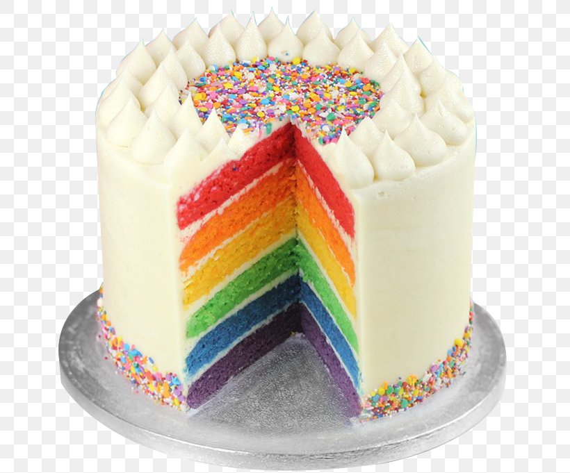 Rainbow Cookie Layer Cake Wedding Cake Sponge Cake Birthday Cake, PNG, 681x681px, Rainbow Cookie, Bakery, Birthday Cake, Buttercream, Cake Download Free