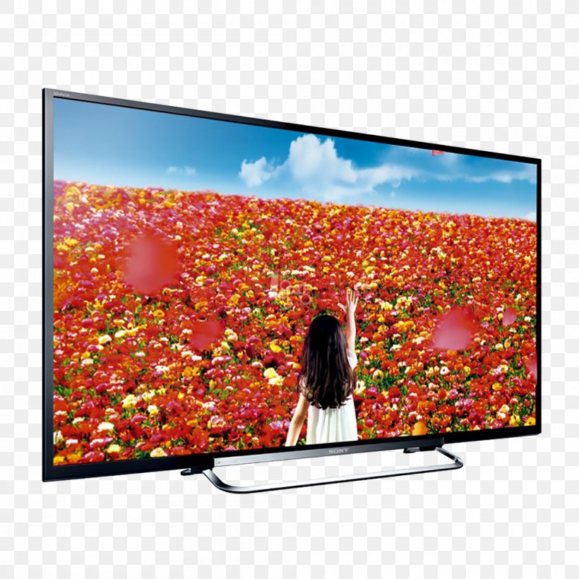 4K Hard Screen LCD Screen LCD TV, PNG, 1000x1000px, 4k Resolution, Ultra High Definition Television, Advertising, Bravia, Computer Monitor Download Free