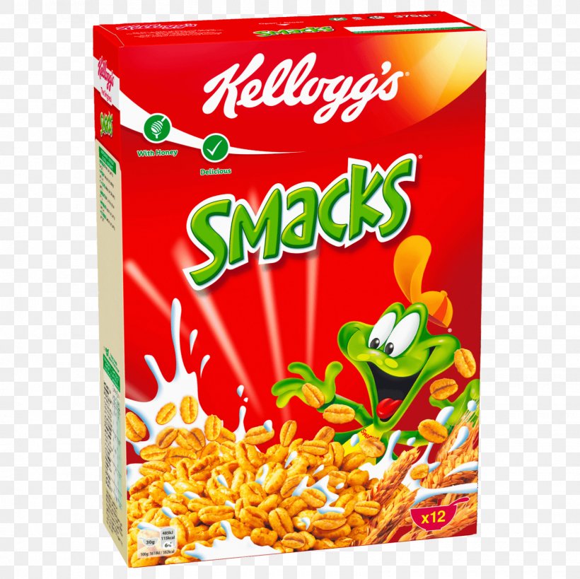 Honey Smacks Breakfast Cereal Corn Flakes Kellogg's Smacks Cereal, PNG, 1600x1600px, Honey Smacks, Apple Jacks, Breakfast Cereal, Commodity, Convenience Food Download Free