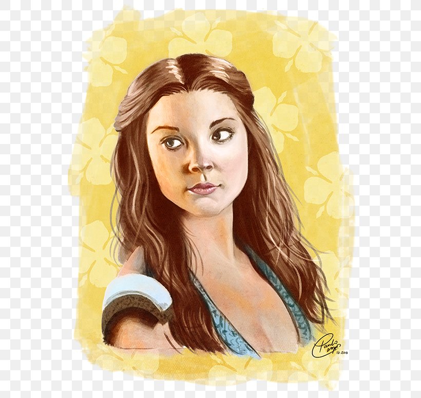 Margaery Tyrell House Tyrell Game Of Thrones Forehead World Of A Song Of Ice And Fire, PNG, 570x774px, Watercolor, Cartoon, Flower, Frame, Heart Download Free