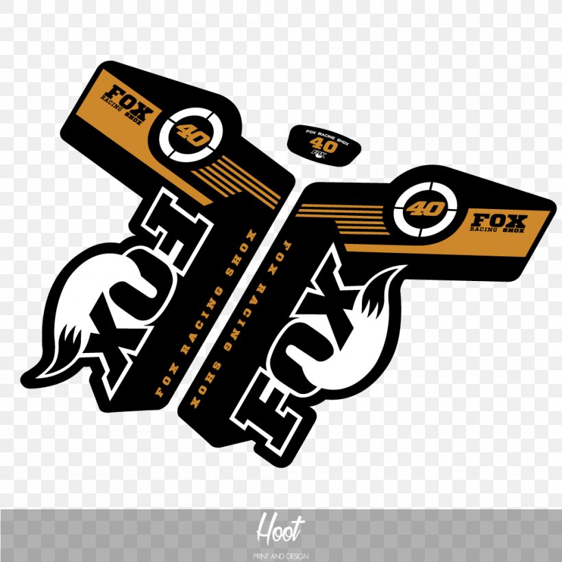 Bicycle Forks Sticker Logo Fox Racing Shox, PNG, 1000x1000px, Bicycle Forks, Adhesive, Bicycle, Brand, Fox Racing Shox Download Free