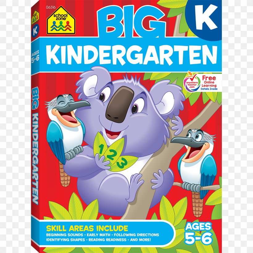 Big Kindergarten Workbook Pre-school Education, PNG, 2048x2048px, Big Kindergarten Workbook, Area, Book, Child, Education Download Free