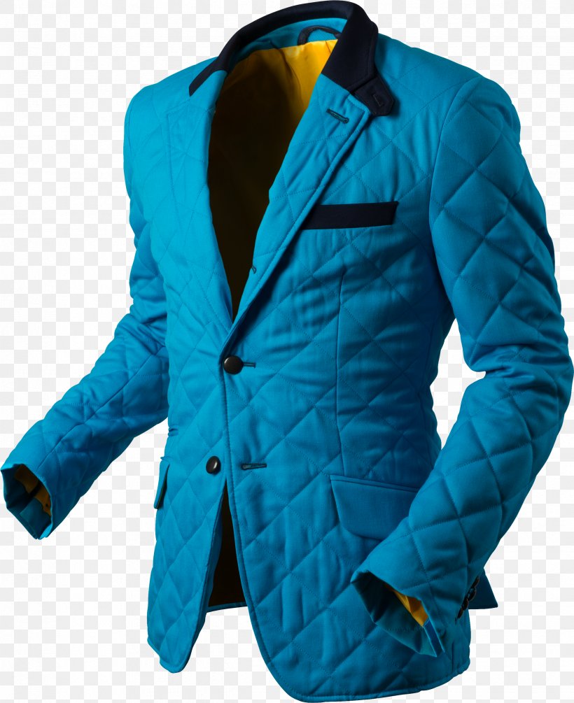 Blazer Coat Jacket Collar Cobalt Blue, PNG, 2446x3000px, Blazer, All Rights Reserved, Button, Coat, Cobalt Download Free