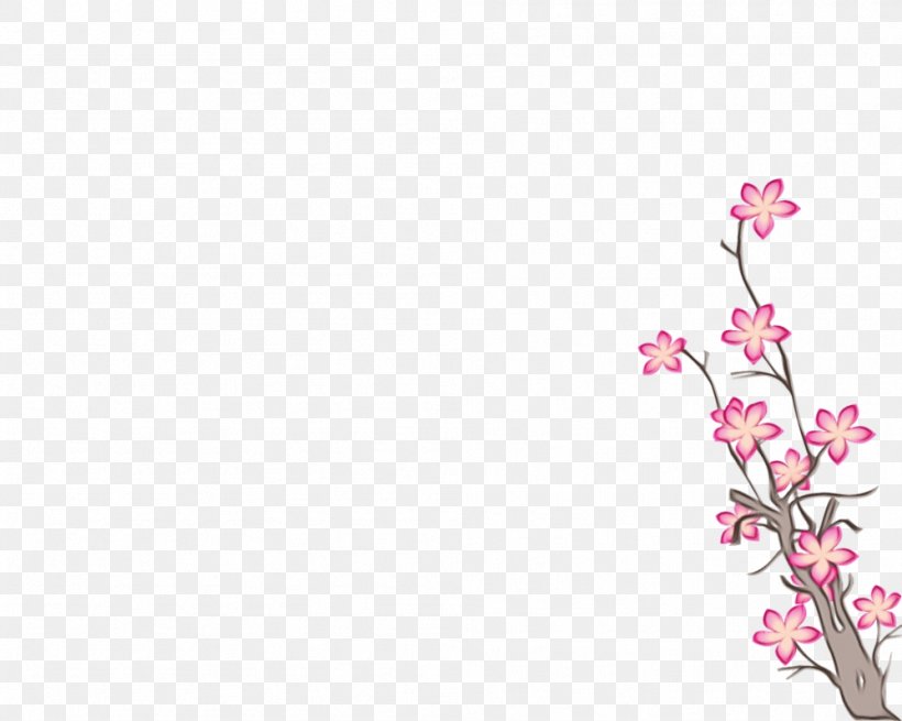 Cherry Blossom Flower, PNG, 999x799px, Cherry Blossom, Blossom, Branch, Cut Flowers, Drawing Download Free