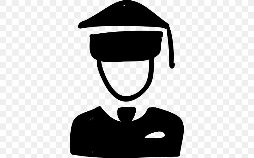 Graduate University Graduation Ceremony Doctorate Student, PNG, 512x512px, Graduate University, Academic Degree, Bachelor S Degree, Black, Black And White Download Free